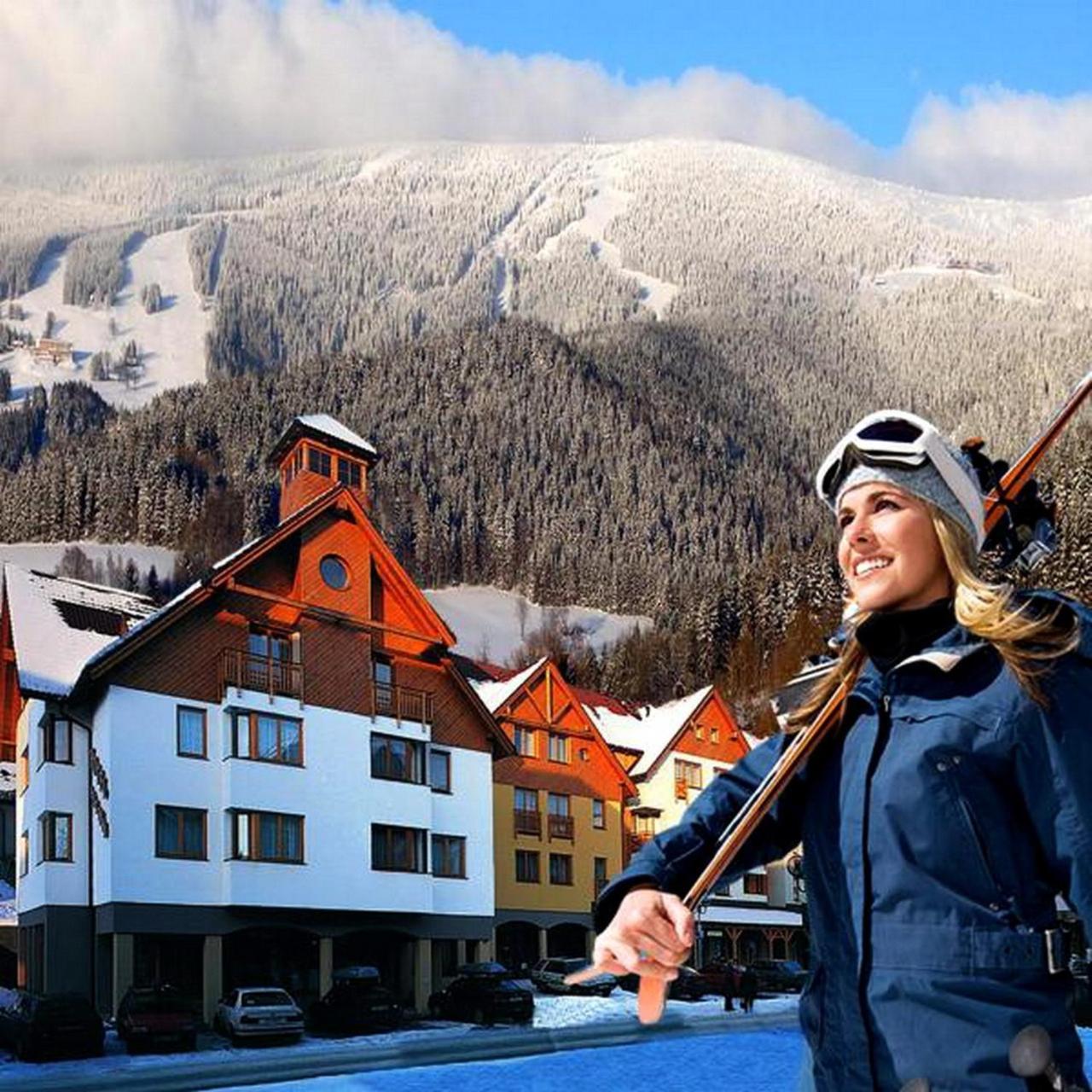 Ski - Apartment Рокитнице над Ийзероу Екстериор снимка